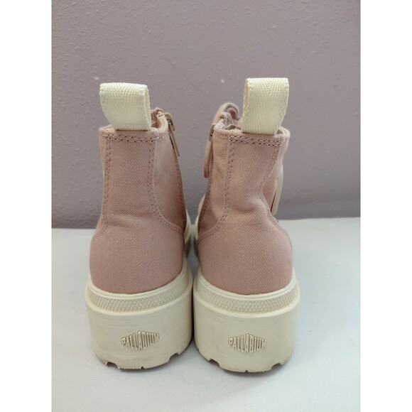 Palladium Pallabase Twill Boots Earth Clay Women's Chunky Boots Size 6.5 (37.5) - Picture 5 of 10